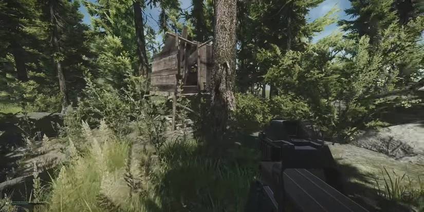 escape from tarkov jaeger deer stand hut