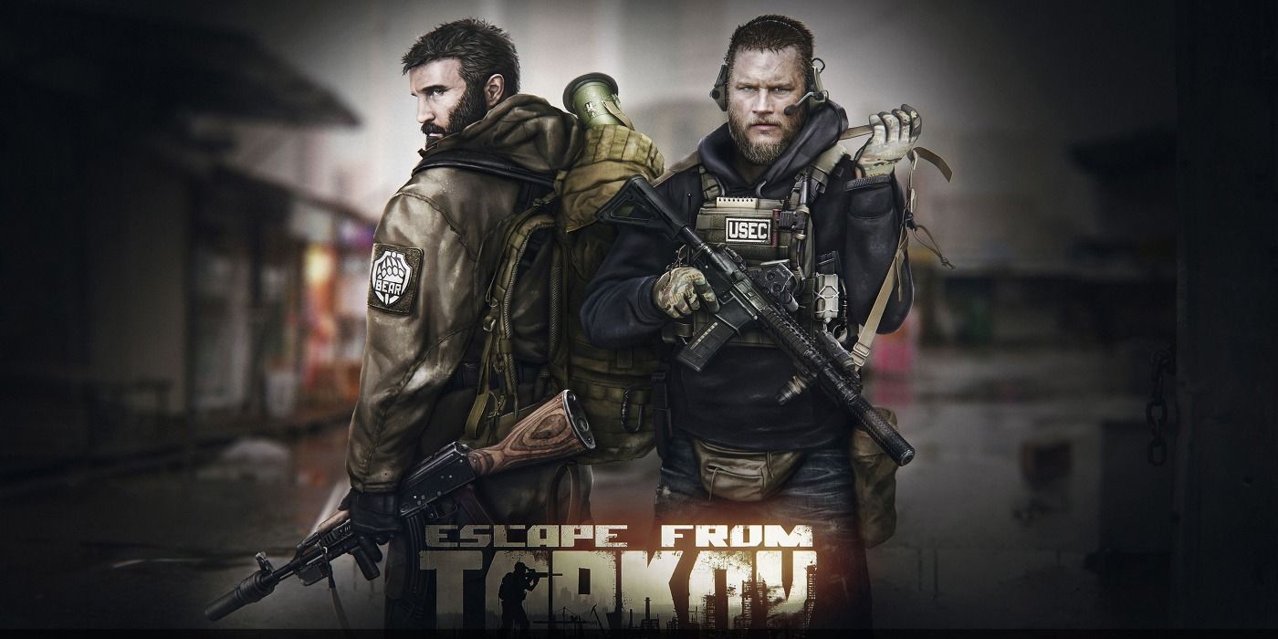 escape from tarkov promo art with logo