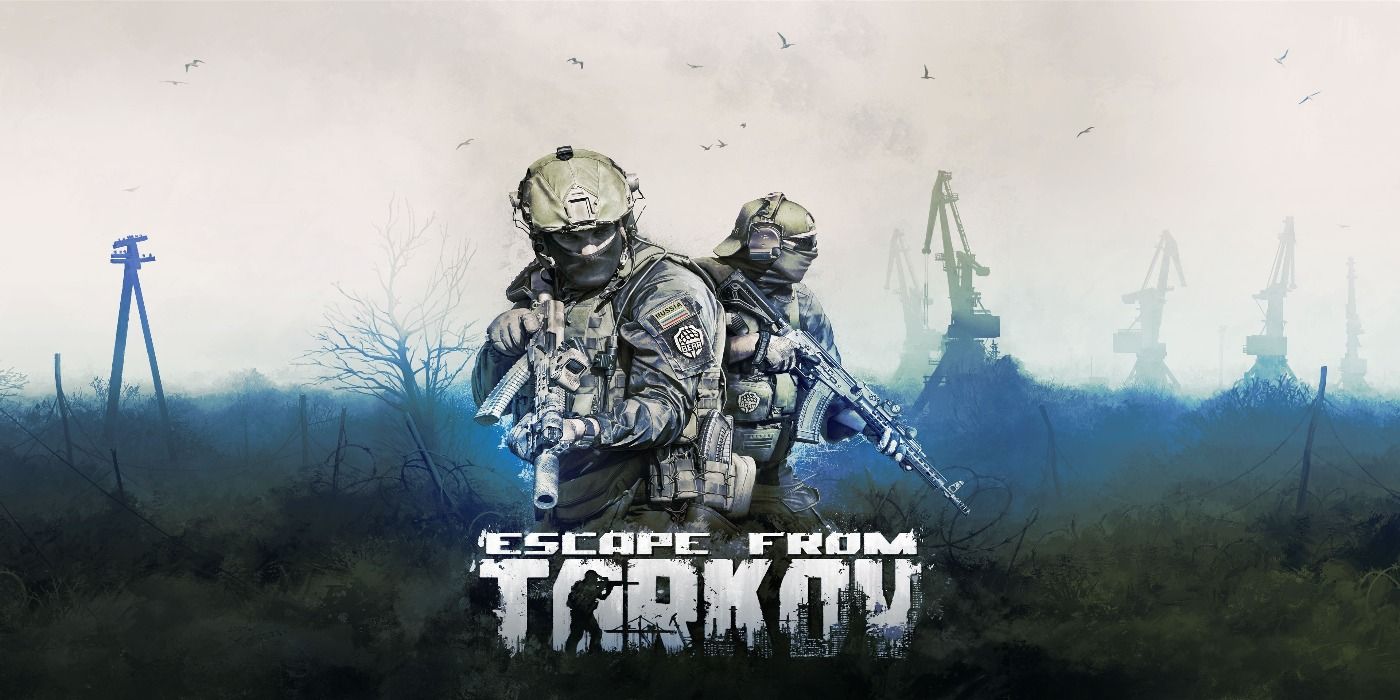escape from tarkov blue promo art with logo