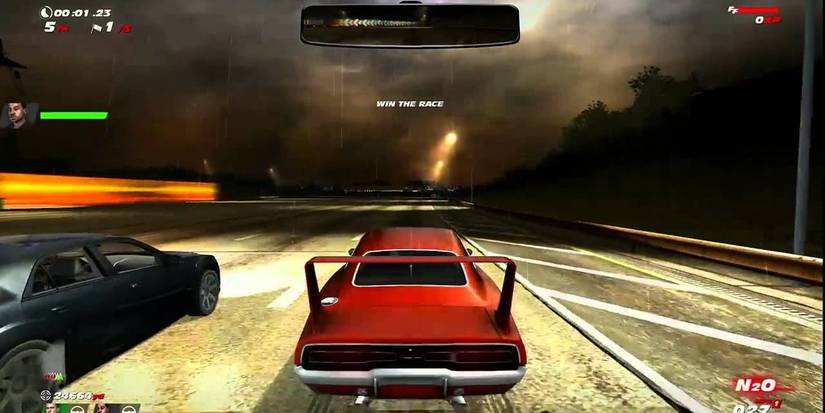 Driving gameplay in Fast and Furios Showdown