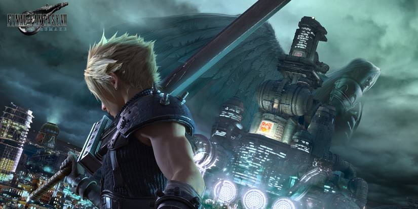 ff7 remake key art