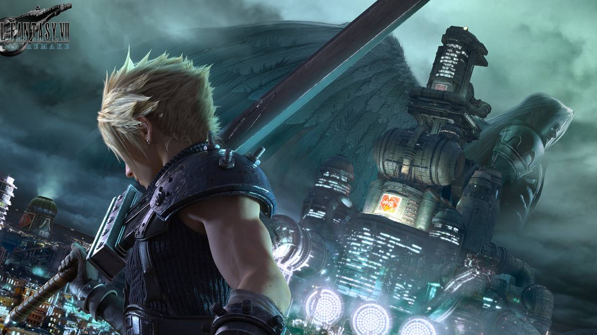 ff7 remake key art