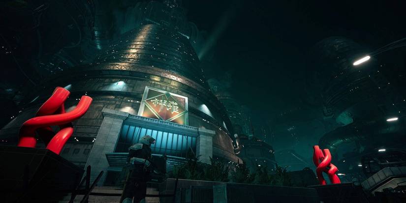 shinra trooper guarding building