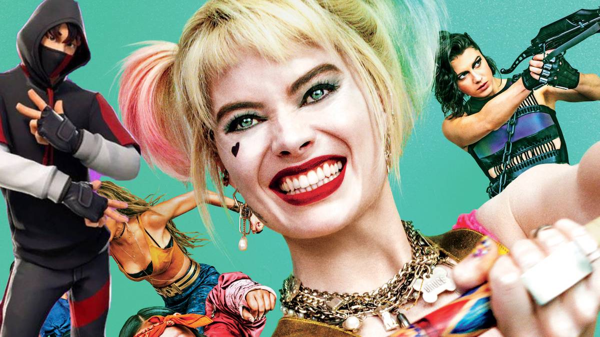 birds of prey fortnite and harley quinn