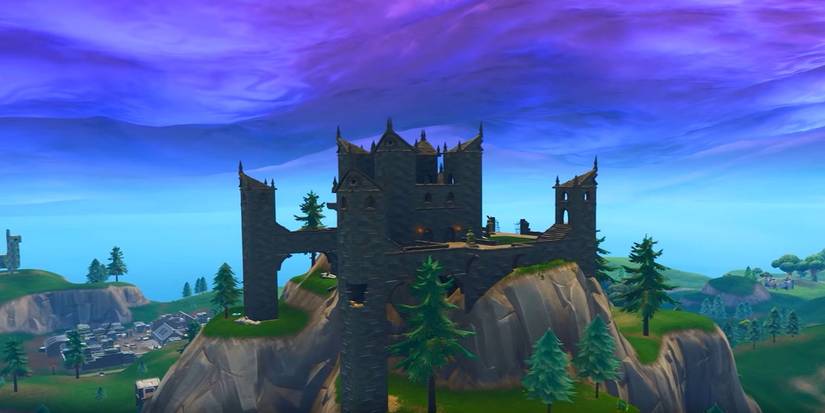 castle ruins fortnite gold scavenger medal