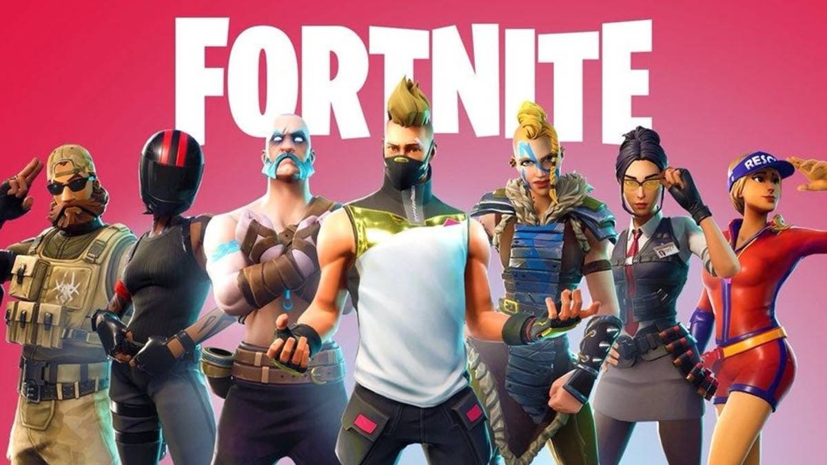 fortnite promotional art pink background