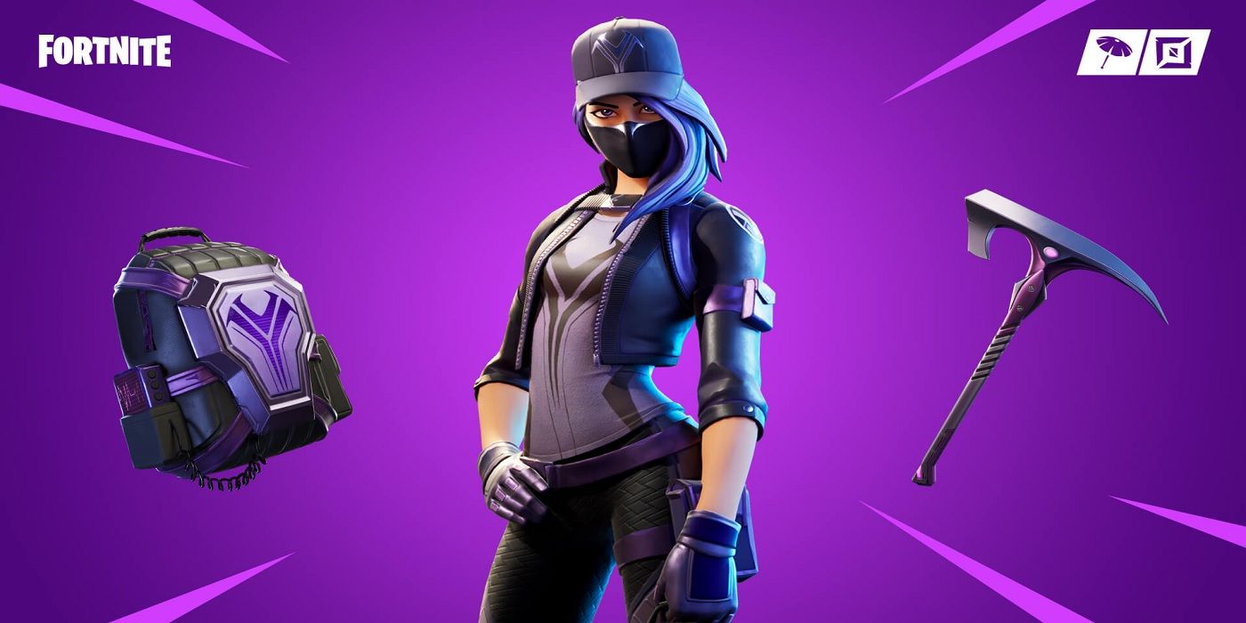 fortnite unlockable purple style for remedy outfit