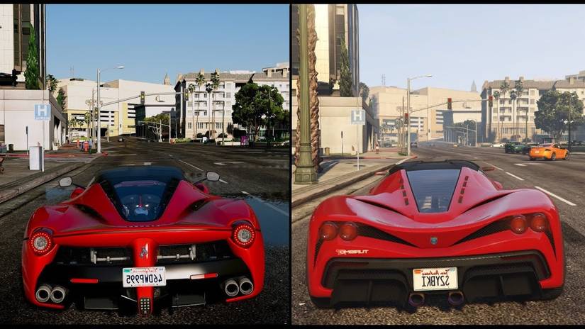 gta5 graphics compare