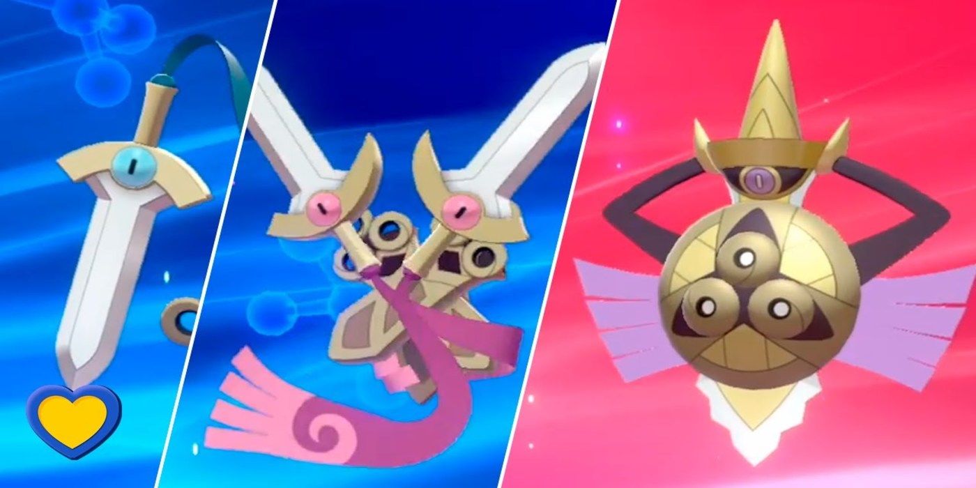 Pokemon Sword and Shield Aegislash Sword