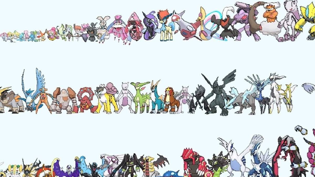 All legendary Pokemon header image