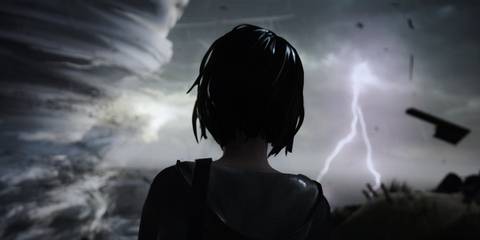 Max in a huge storm.