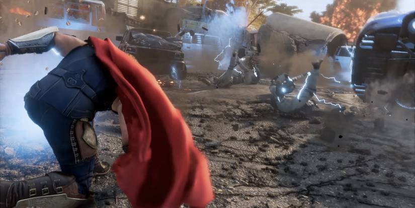 marvel's avengers thor crunch