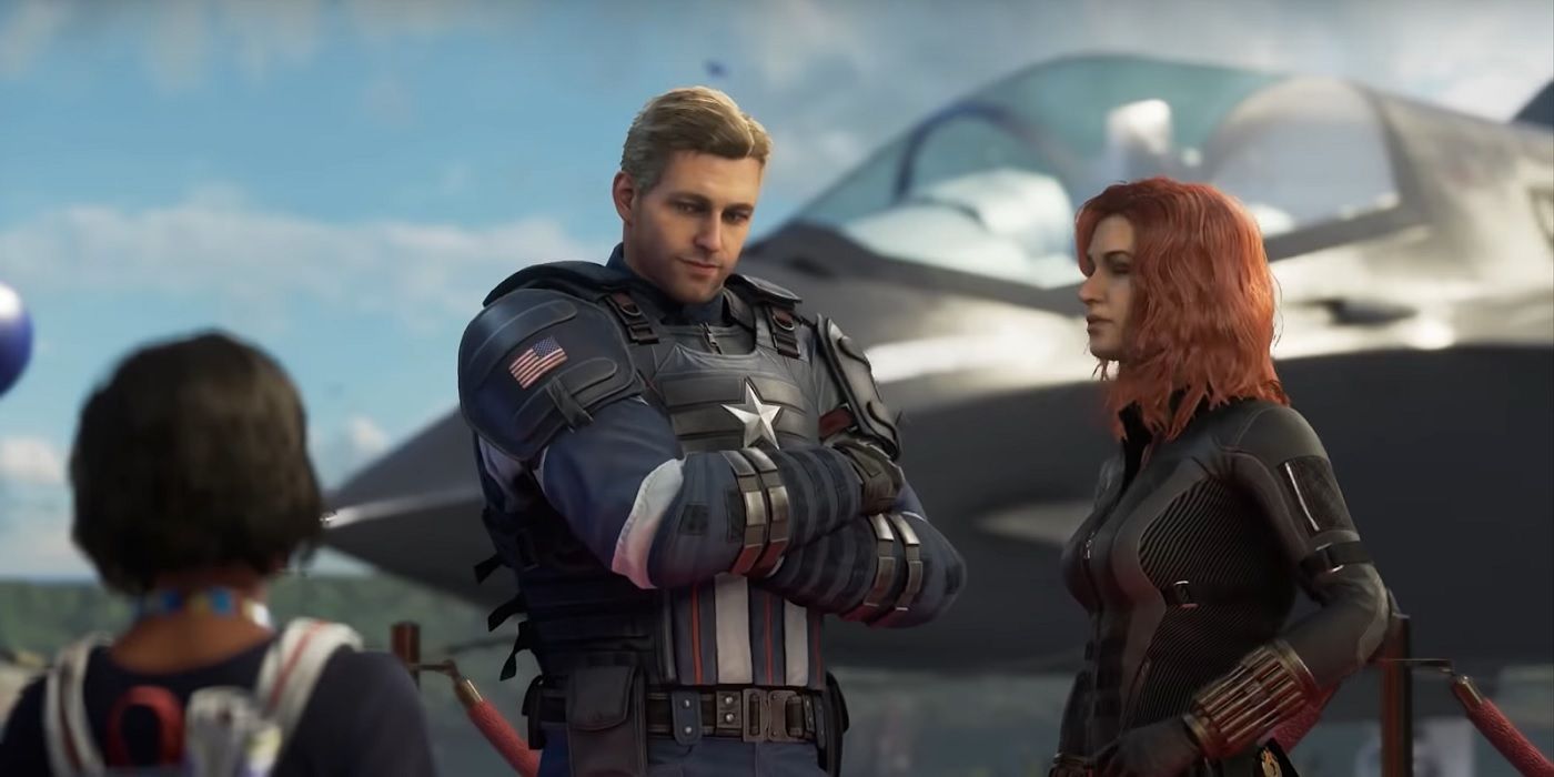 captain america and black widow