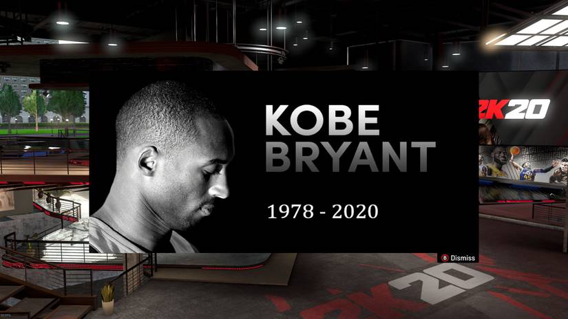 nba 2k20 kobe bryant tribute