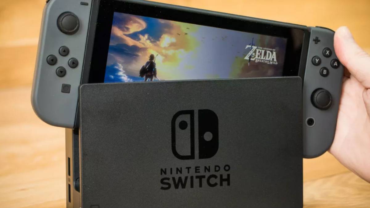 nintendo switch zelda dock
