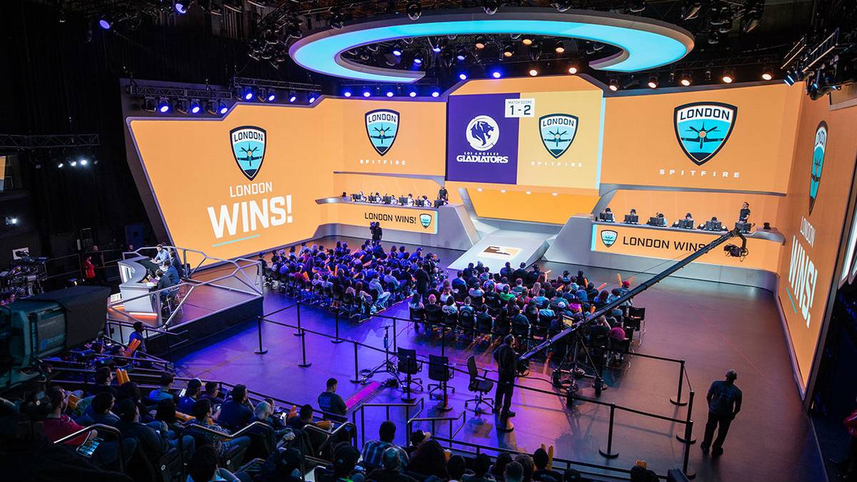 overwatch league stadium announcement of london victory