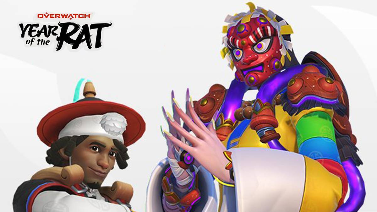 Overwatch Lunar New Year Lucio and Moira skins