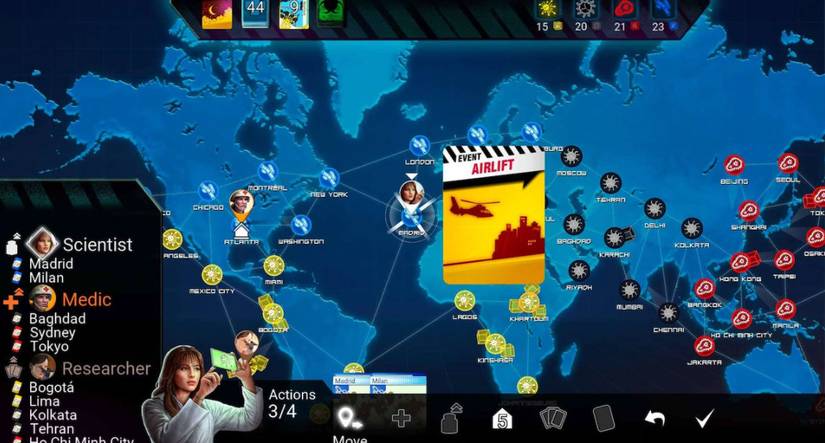 pandemic game screenshot