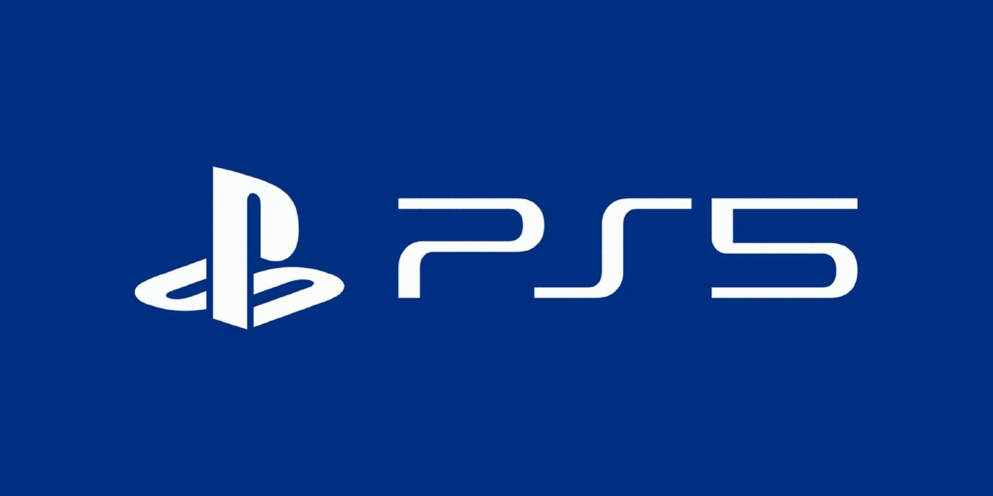playstation 5 ps5 official logo blue background