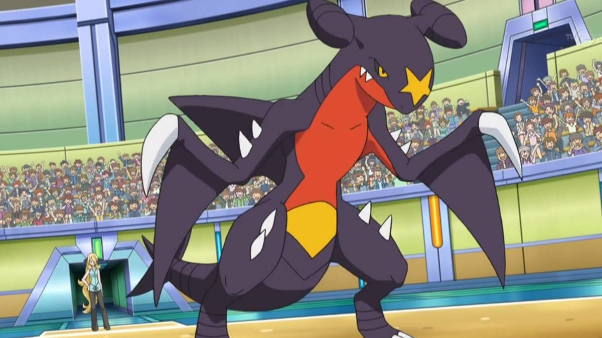 pokemon cynthia garchomp