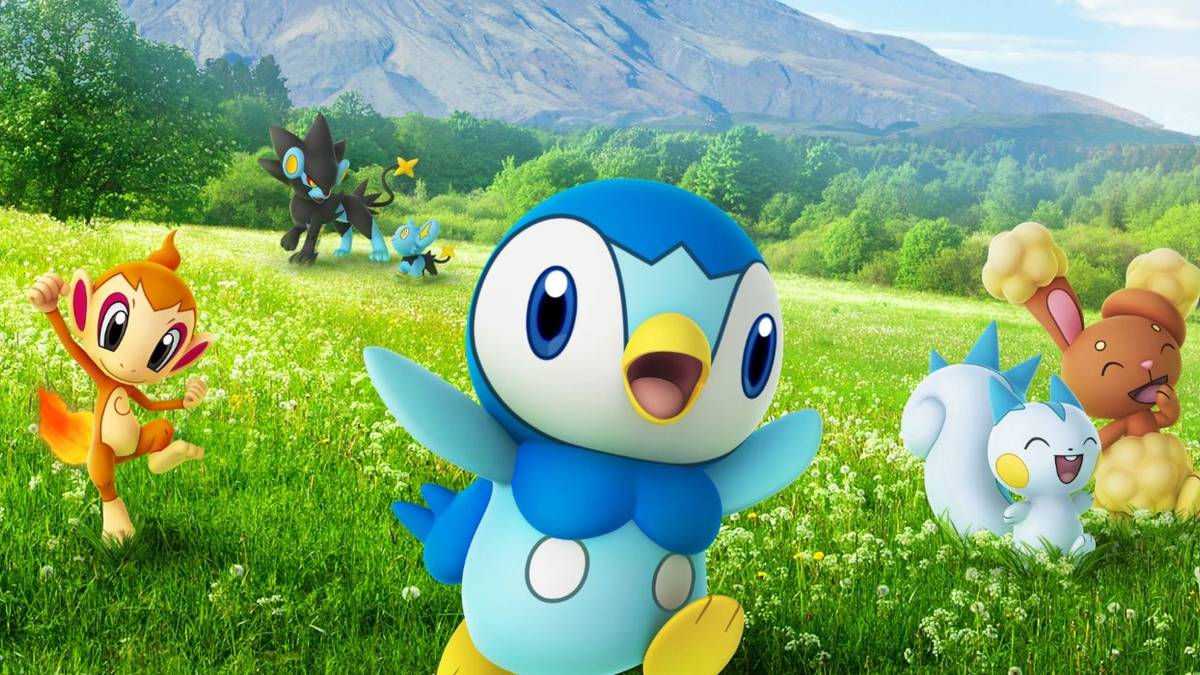 pokemon go piplup chimchar running