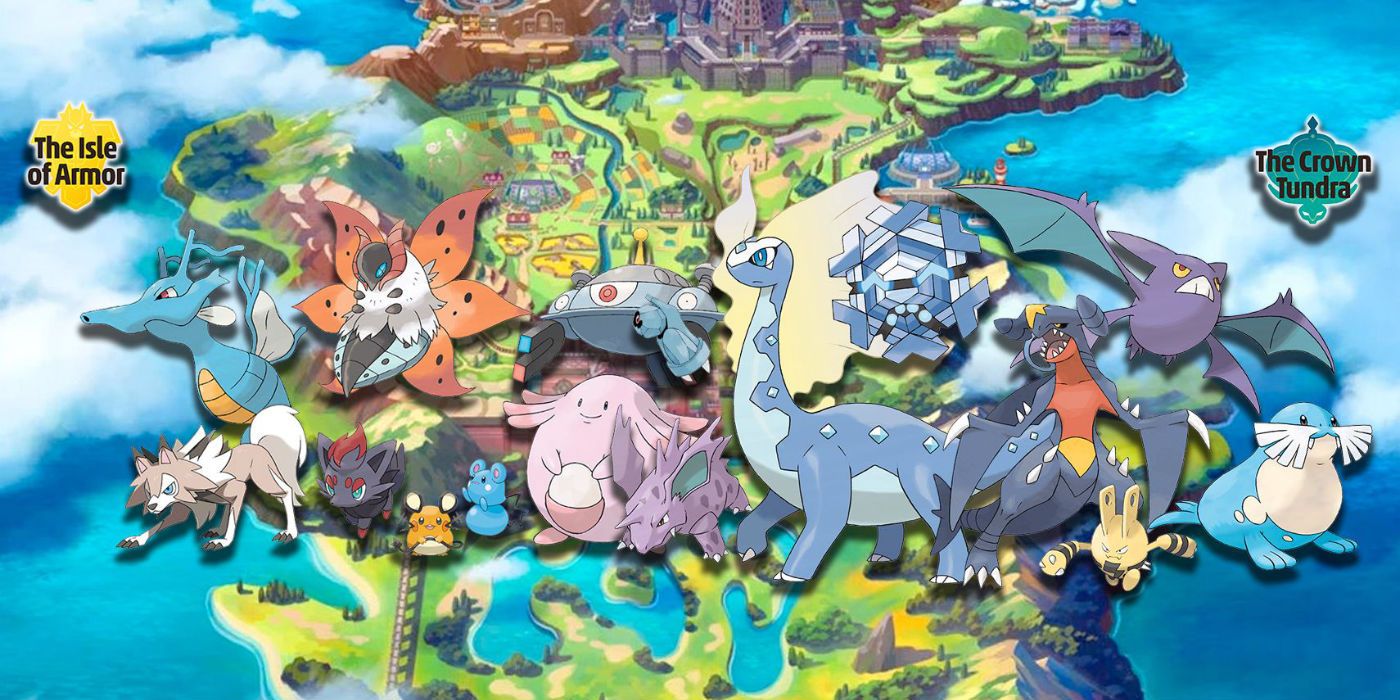 Pokemon Sword & Shield's Isle of Armor map finally revealed - Dexerto