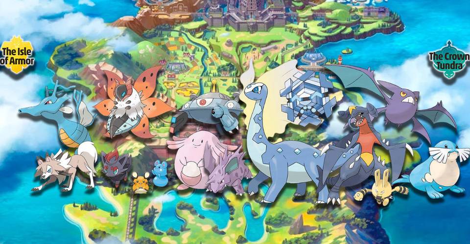 Pokemon Confirms Isle Of Armor And Crown Tundra Real World Inspirations