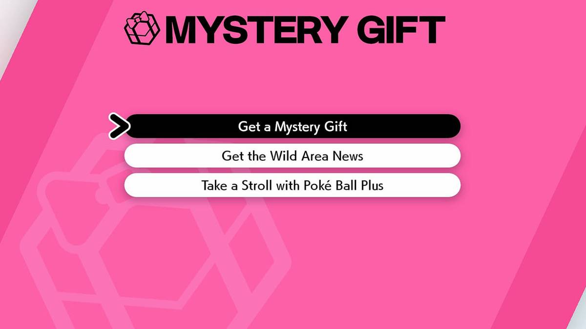 pokemon mystery gift codes