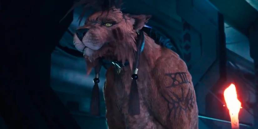red xiii final fantasy 7 remake anniversary trailer square enix