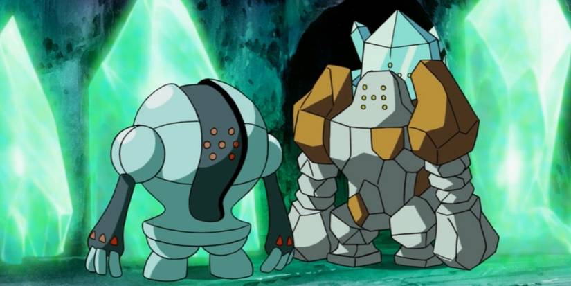 regirock regice and registeel