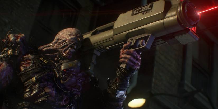 resident evil 3 nemesis rocket launcher