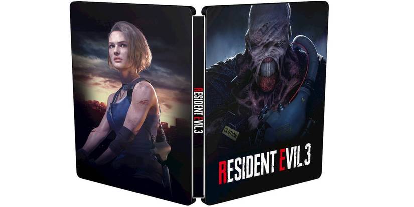 resident evil 3 steelbook case