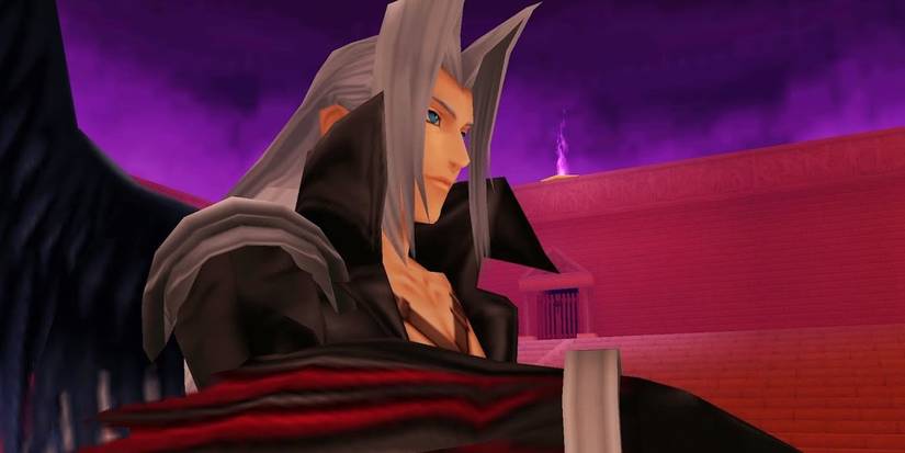 sephiroth kingdom hearts one boss fight