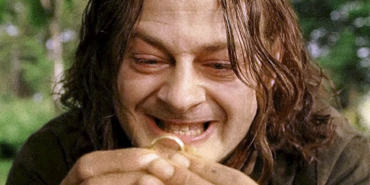 Smeagol from Lord of the Rings: Gollum finds the One Ring