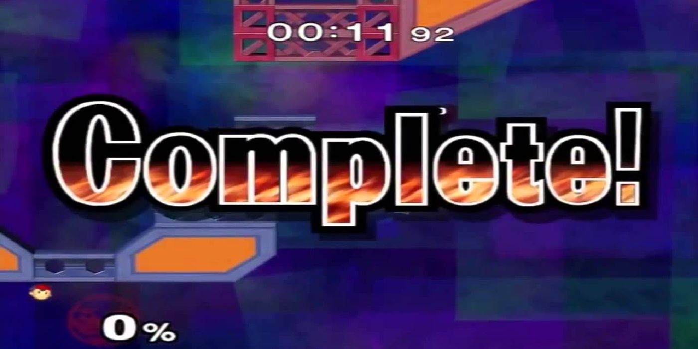 Super Smash Bros. Melee Break The Targets Speedrun Sub 3 minutes record header image COMPLETE