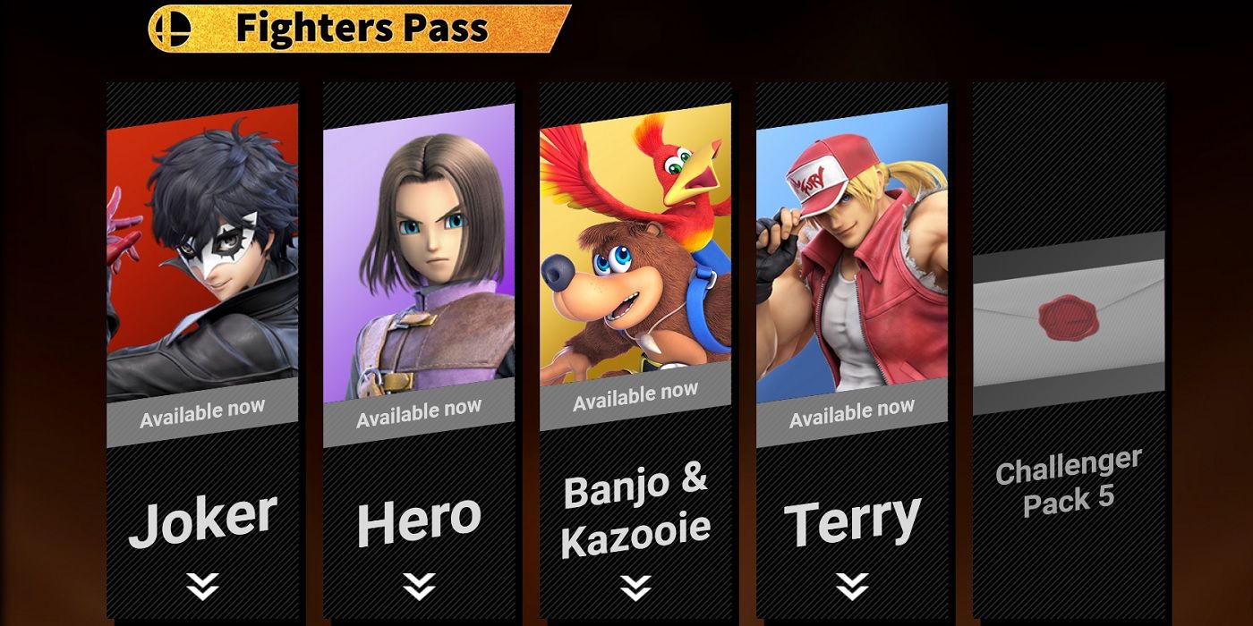 Super Smash Bros Ultimate Fighters' Pass