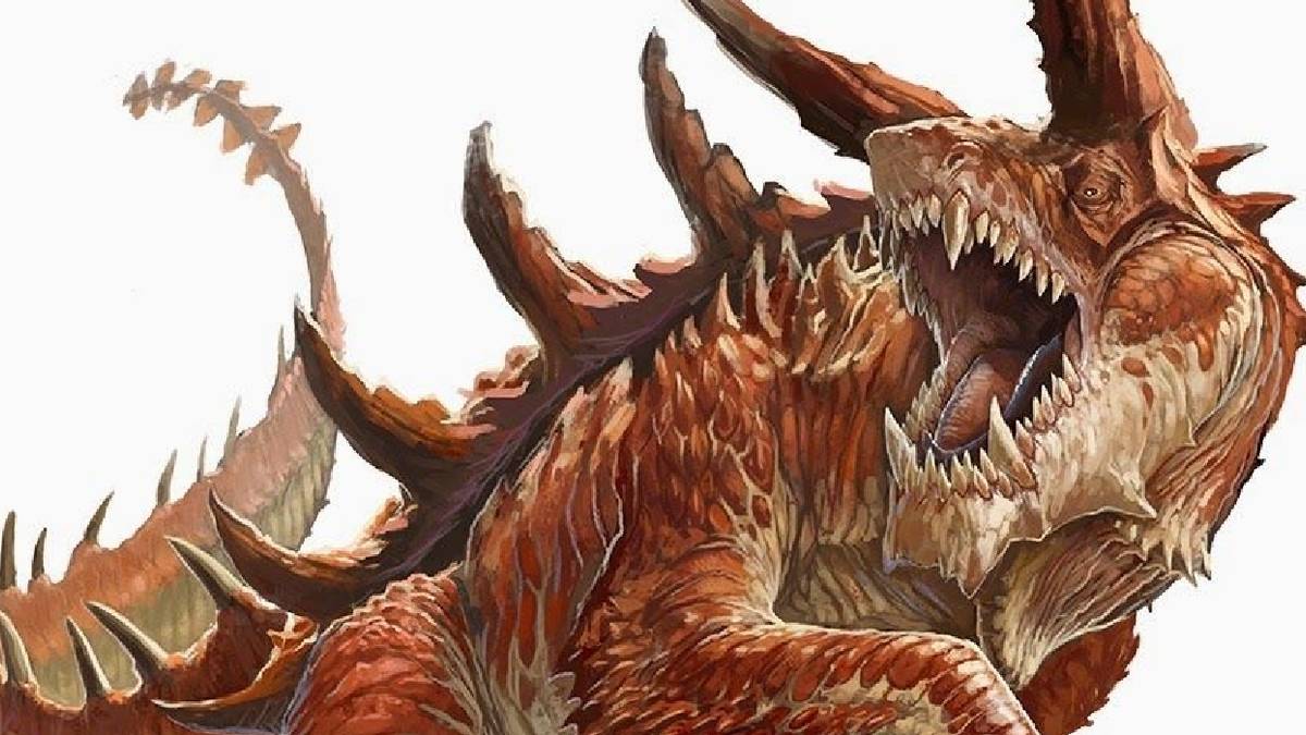 Tarrasque from 5e dnd dungeons and dragons