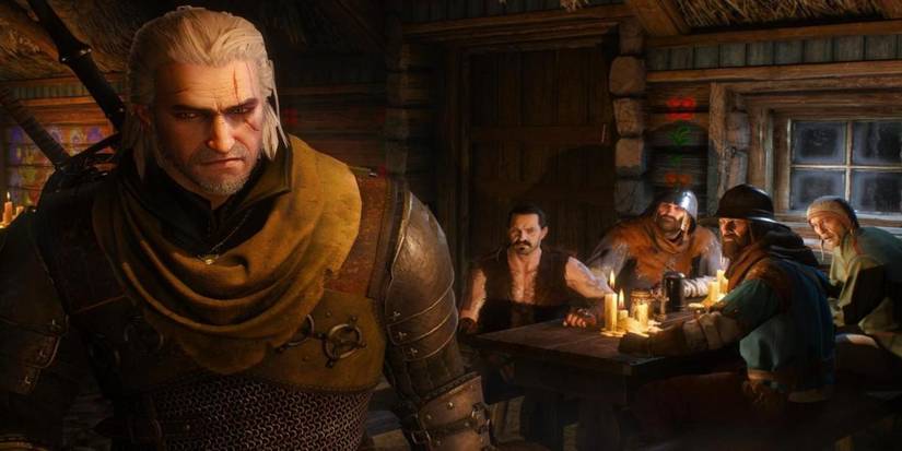 tavern witcher geralt netflix inn