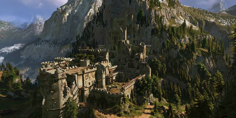 Kaer Morhen in The Witcher 3