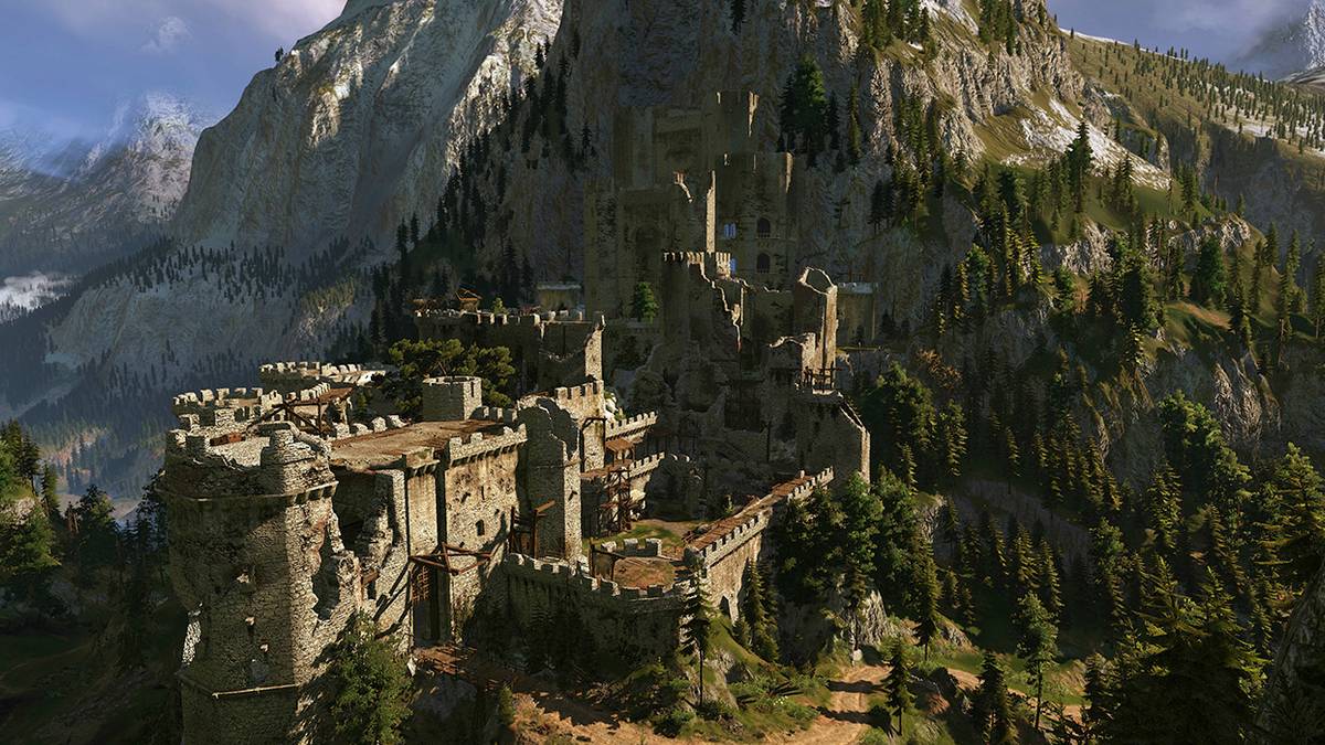 Kaer Morhen in The Witcher 3
