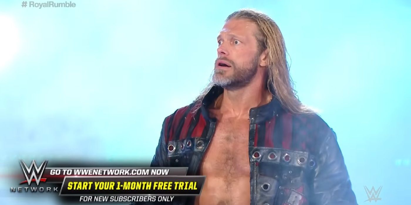 Wwe Royal Rumble 2020 Sees Shocking Return Of Edge Wwe Royal Rumble 2020 Sees Shocking Return Of Edge