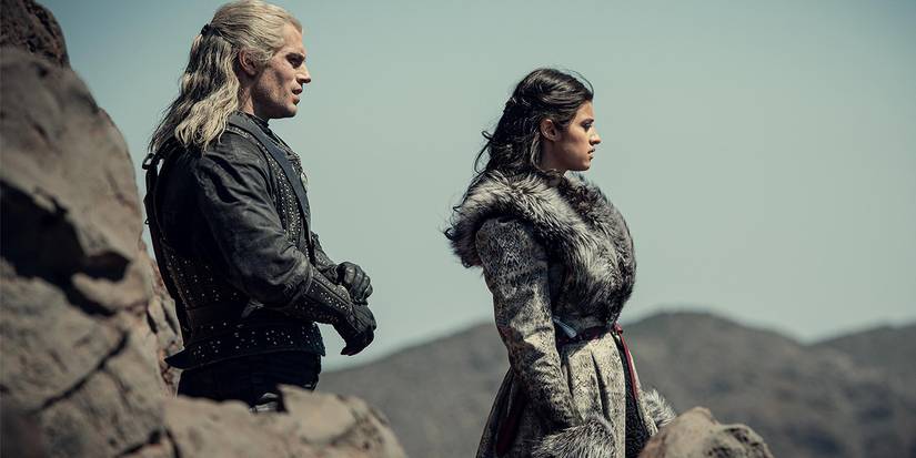 Geralt and Yen, the Witcher