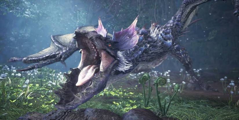 monster hunter world iceborne yian garuga attacking falling plunging how to beat