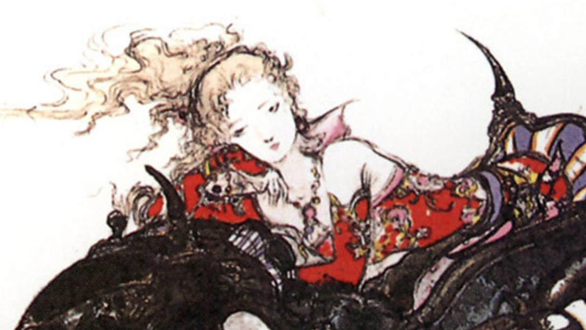 final fantasy 3 girl yoshitaka amino