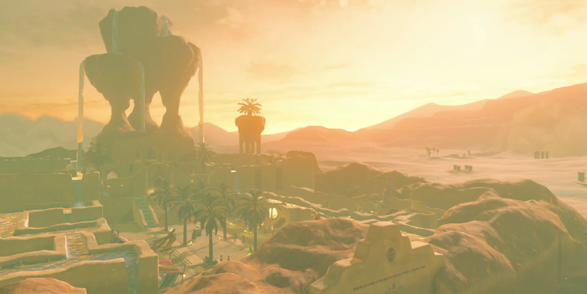 Gerudo Town BOTW Zelda