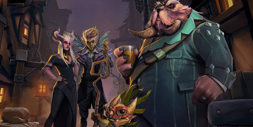 Dota Underlords Promo art
