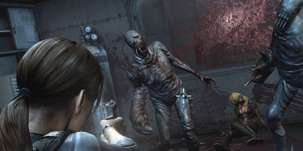 Resident Evil Revelations Jill Valentine Screenshot zombies