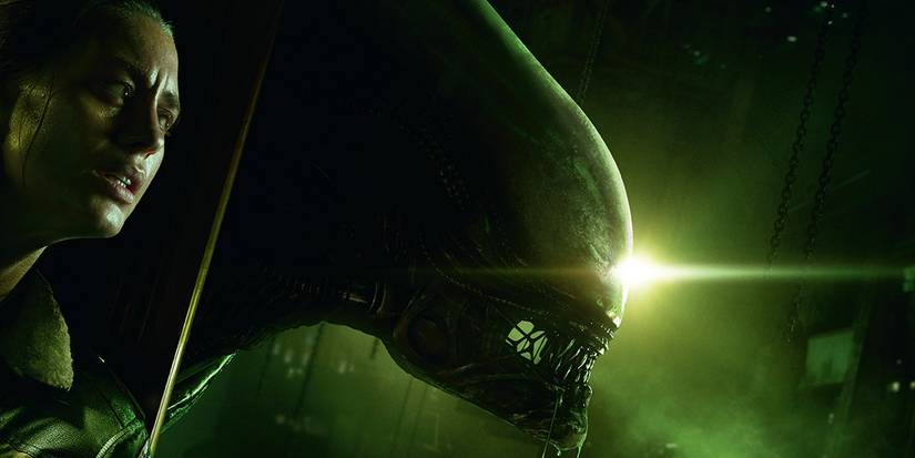 Alien Isolation Cover Art of Amanda Ripley and Alien