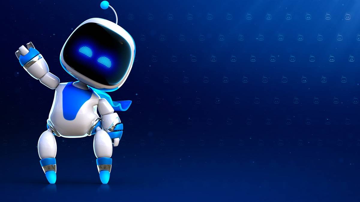 astro bot waving