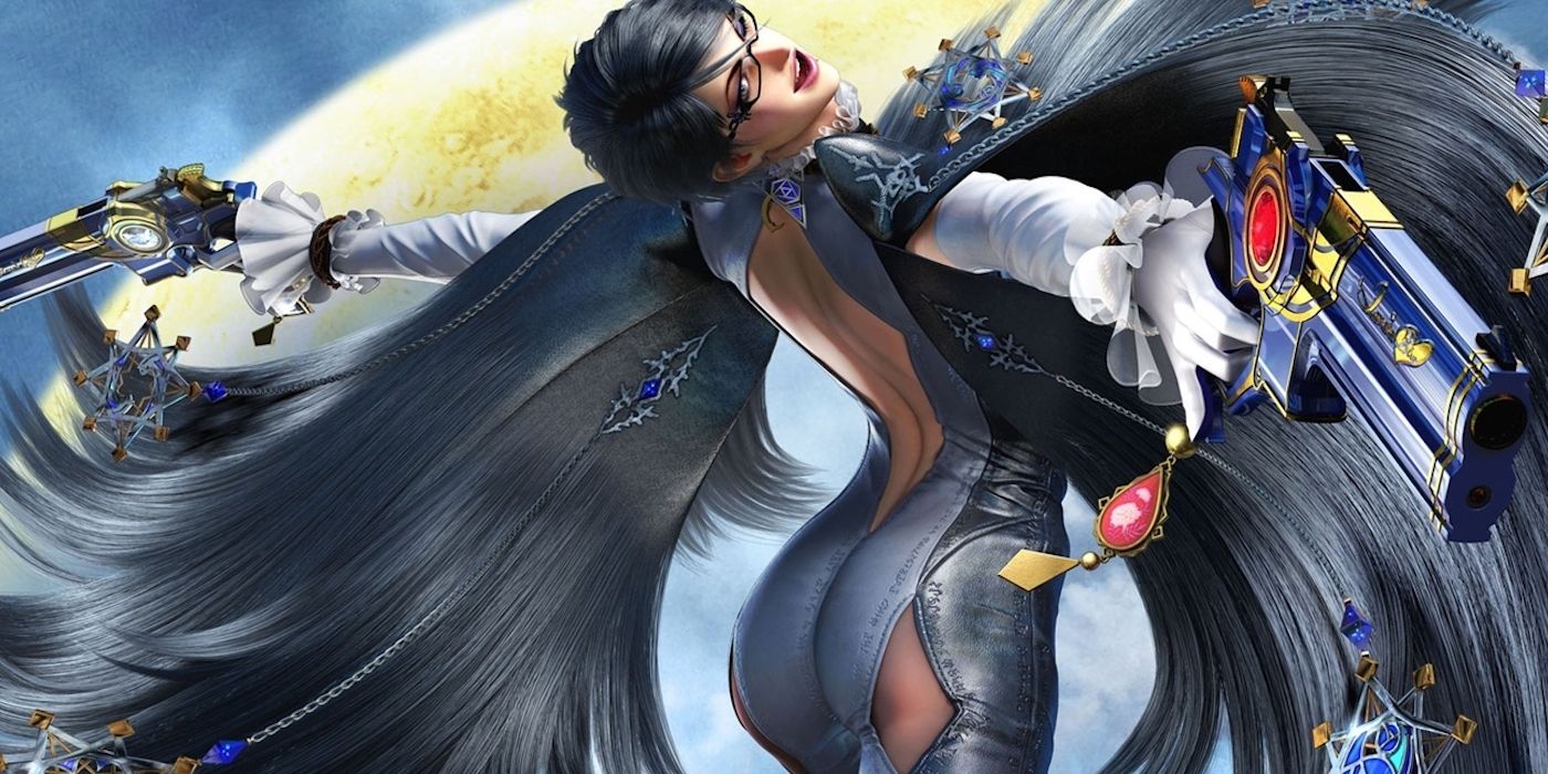 Bayonetta glamour pose